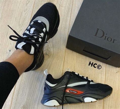 black dior runners|Dior b22 trainers for men.